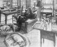 Diane Fitch, By The Fire