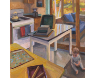 Diane Fitch, Scrabble Board, Typewriter, and Baby Varian