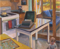 Diane Fitch, Scrabble Board, Typewriter, and Baby Varian