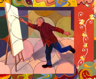 Hank Feeley, Old Painter Attacks New Canvas