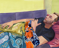 Michele Liebler, Matt on Purple Couch