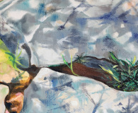 Bright Day Impression with Flat Rocks and Crevices
