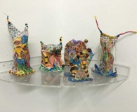 Carolyn Sheehan, Mixed media sculptures,  2016