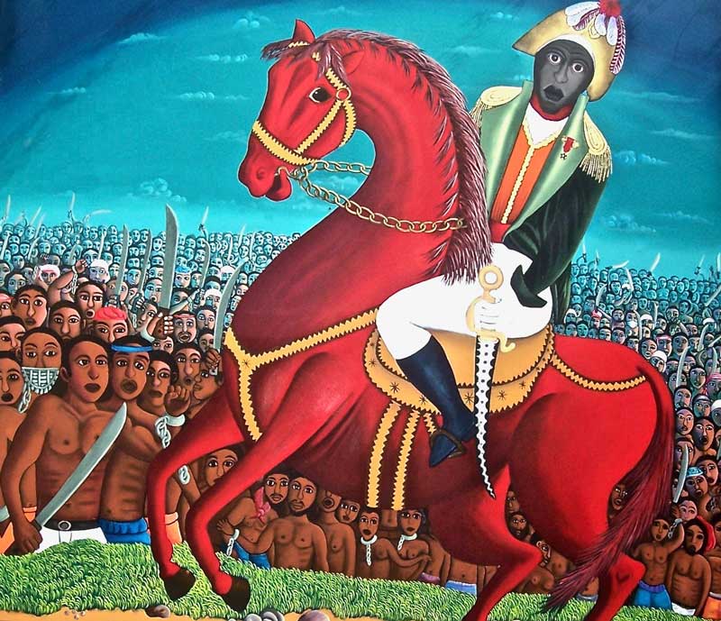 Dessalines, Acrylic Paint on Canvas