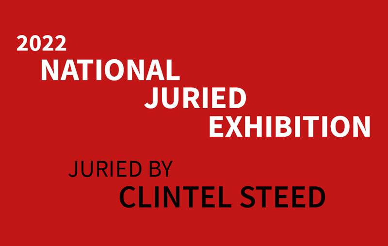 National Juried Exhibition 2022, Juror Clintel Steed
