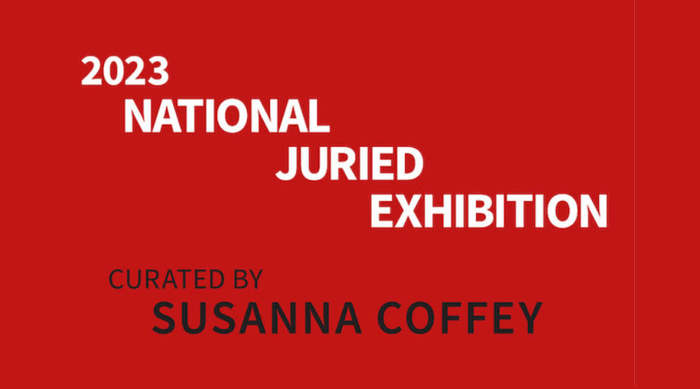 National Juried Exhibition 2023, Juror Susanna Coffey.