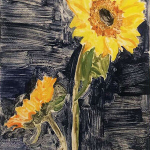 big yellow sunflower
