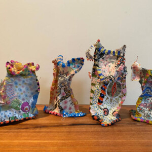 Set of four sculptures