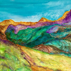Landscape, mountains, artist: Susan Angeles
