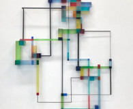 acrlic panel, abstract art