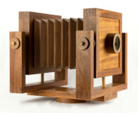 wood and glass box