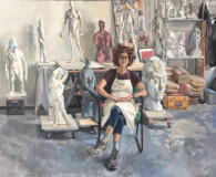 Robert Bunkin, Orly In Her Studio